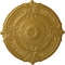 Ekena Millwork Attica Ceiling Medallion (Fits Canopies up to 3 3/4"), 39 1/2"OD x 2 1/2"P, Pharaohs Gold CM39ATPGS - alternate 1